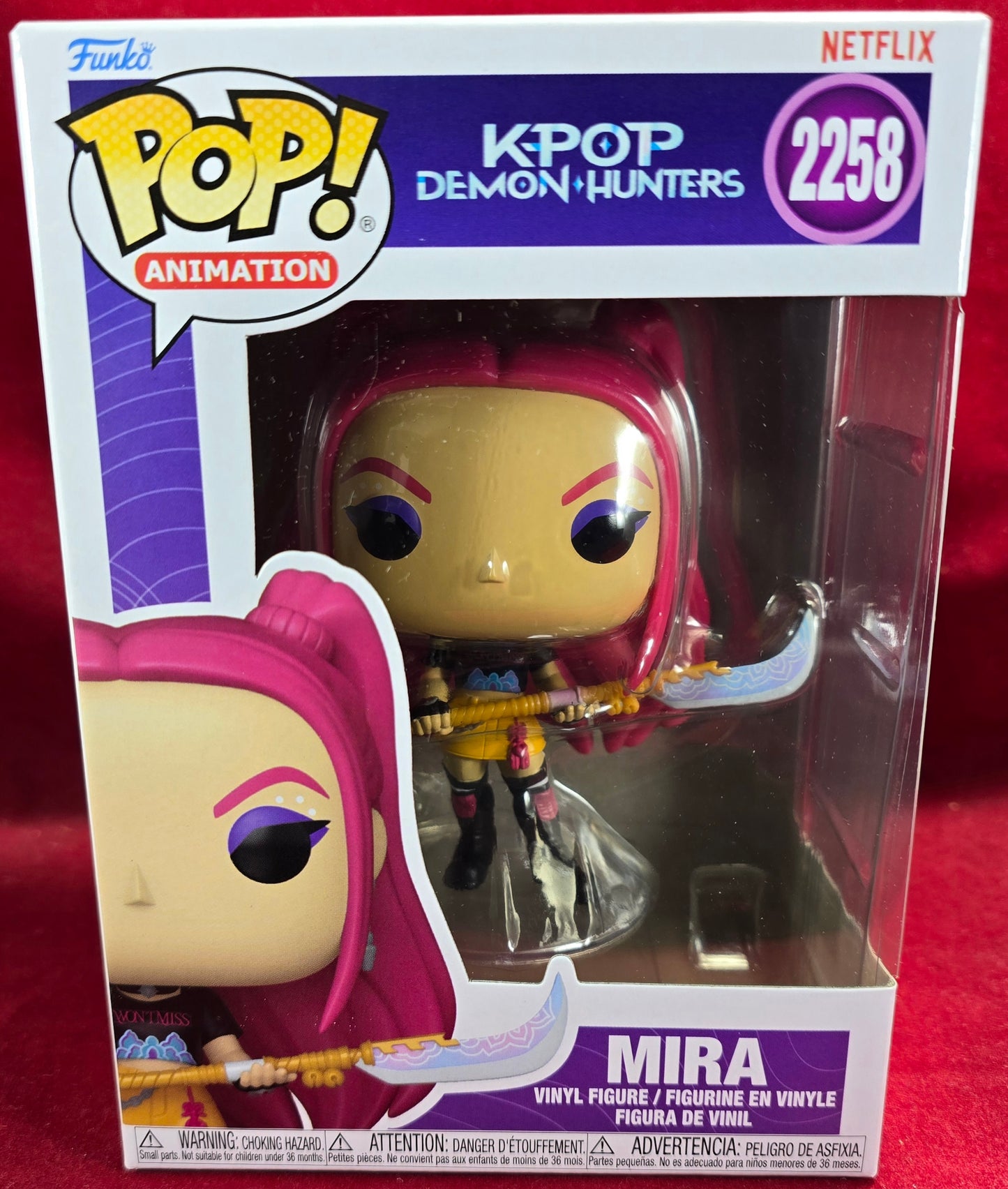 Mira Funko # 2258 (Nib)
With pop protector