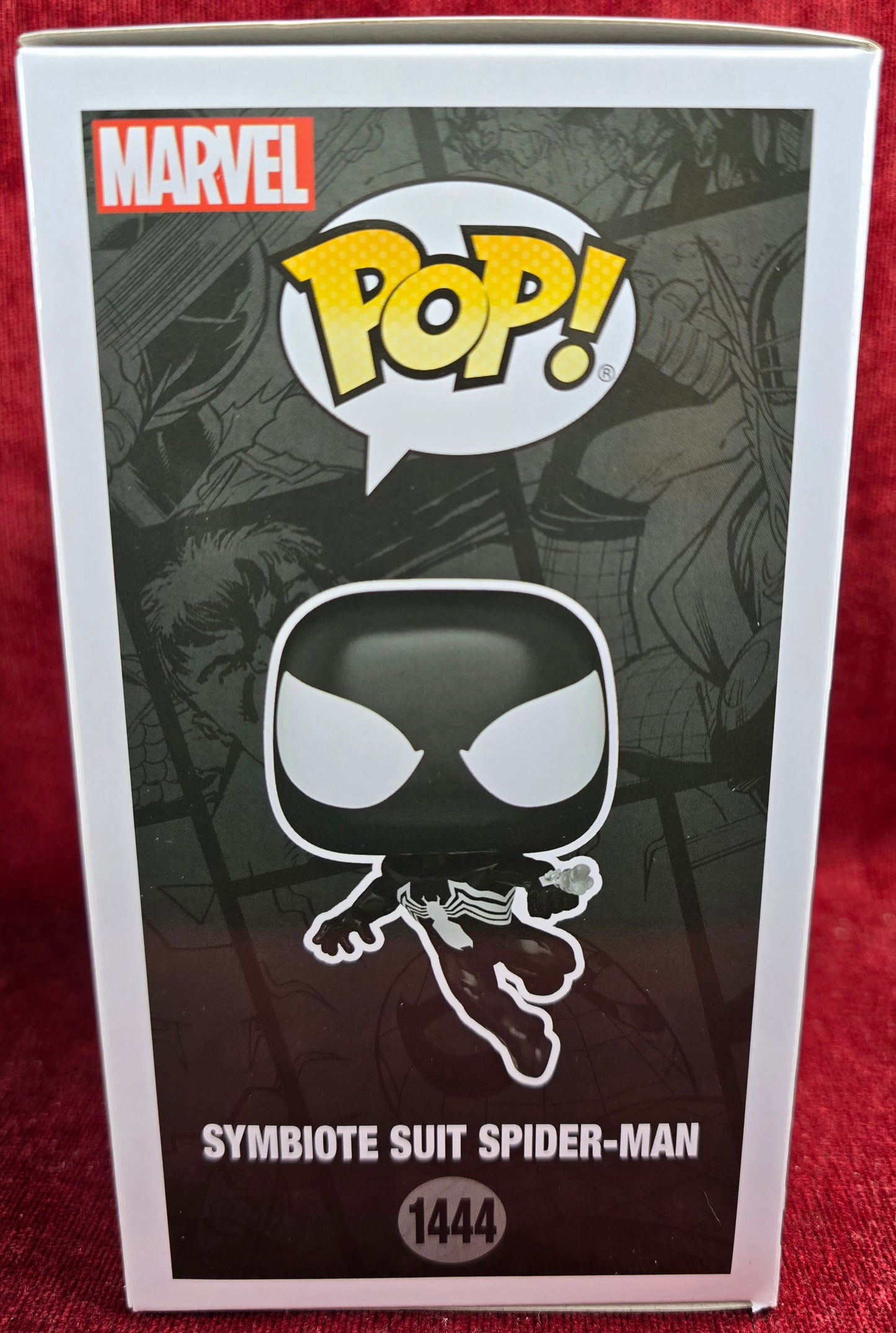 Funko Pop! Marvel: Symbiote Suit Spider-Man # 1444 (Nib)
With pop protector