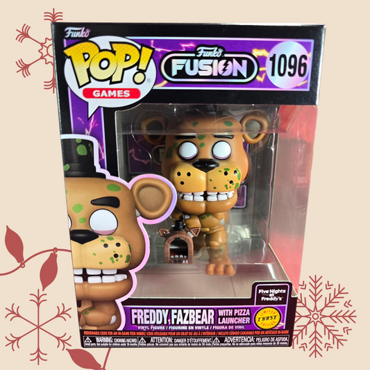 Freddy Fazbear With Pizza Launcher Funko #1096 (Nib)
With pop protector