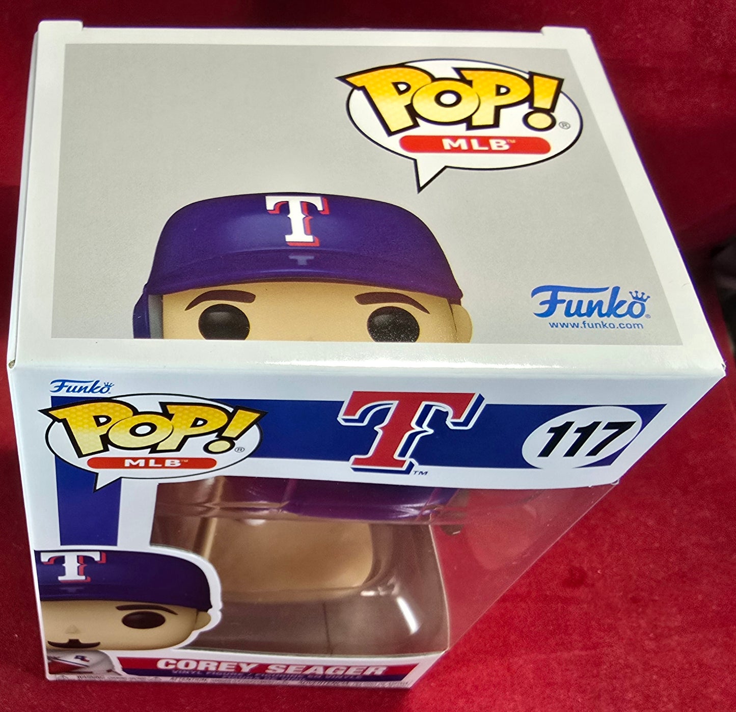 Corey Seager Funko # 117 (Nib)
With pop protector