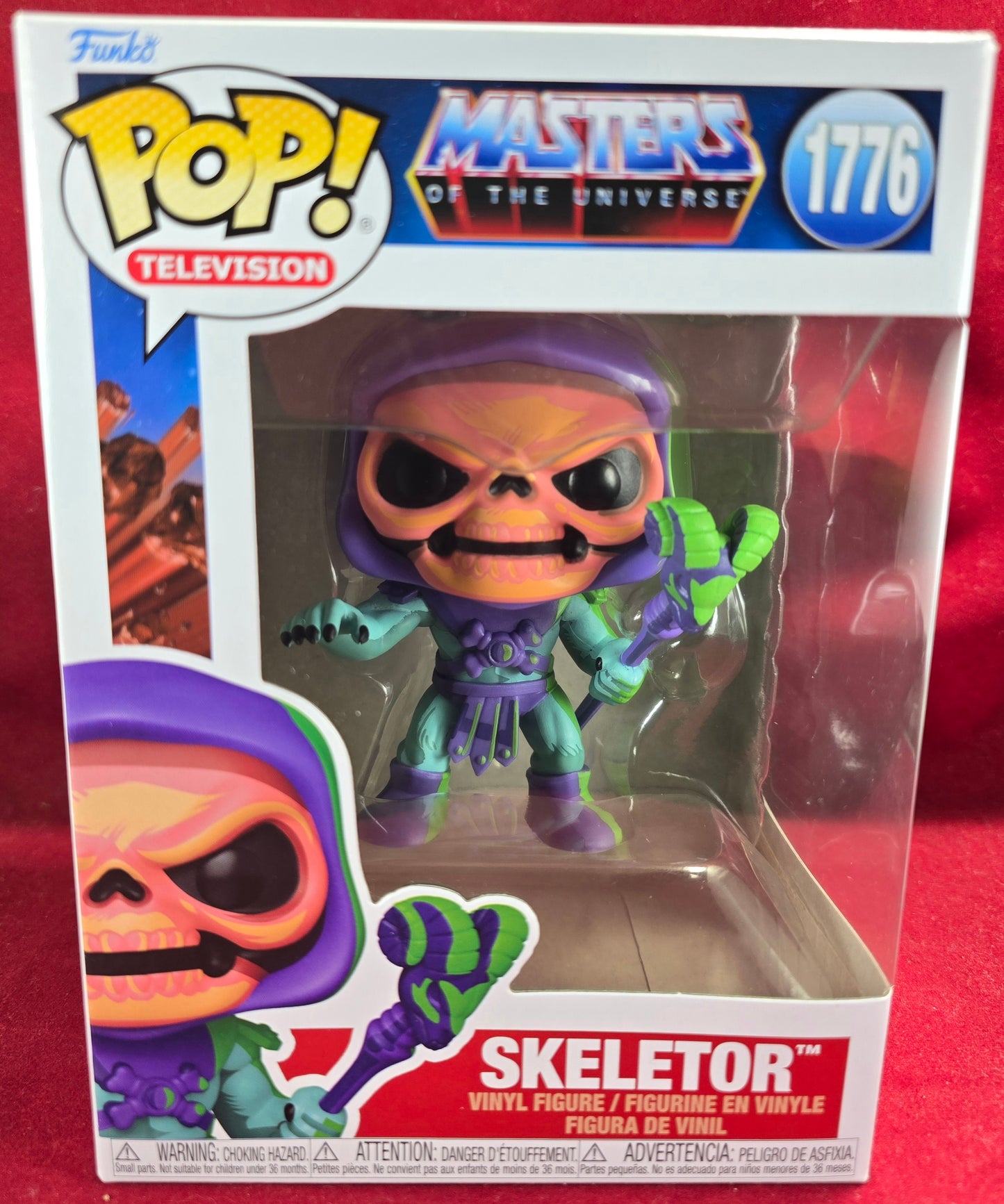 Skeletor Funko # 1776 (Nib)
With pop protector