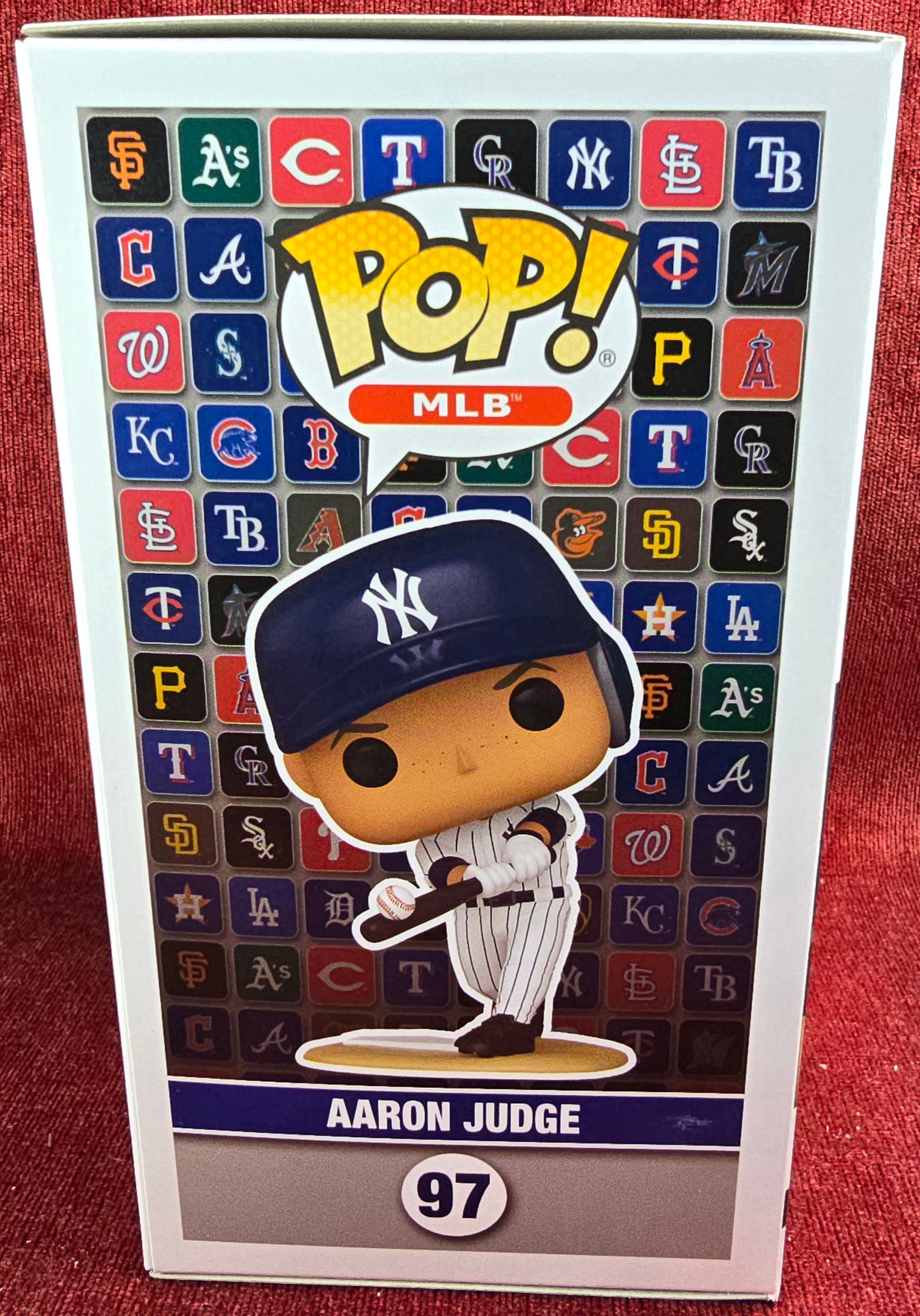 Funko Pop! Vinyl:  Aaron Judge #97 (Nib)
With pop protector