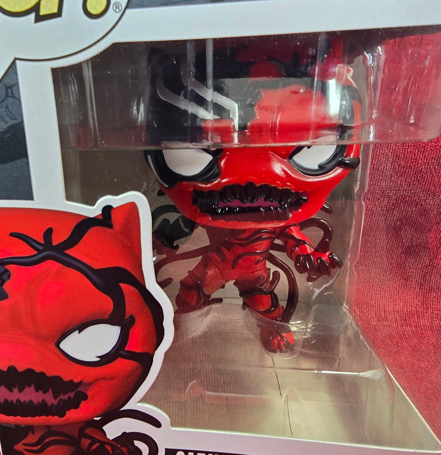 Funko Pop! Vinyl: Carnage Black Panther # 1434 (Nib)
With pop protector