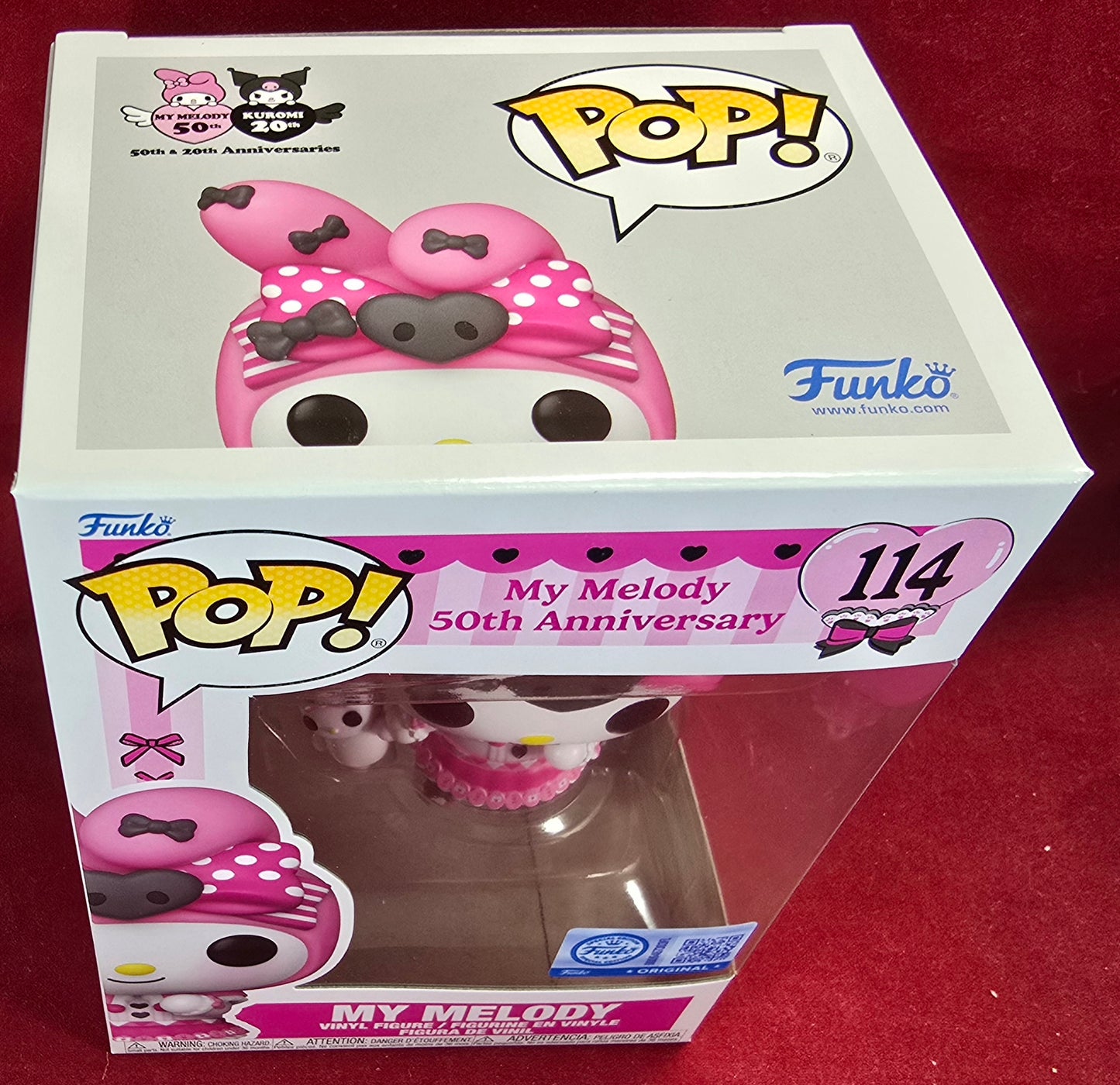 My Melody specialty series funko # 114 (nib)With pop protector