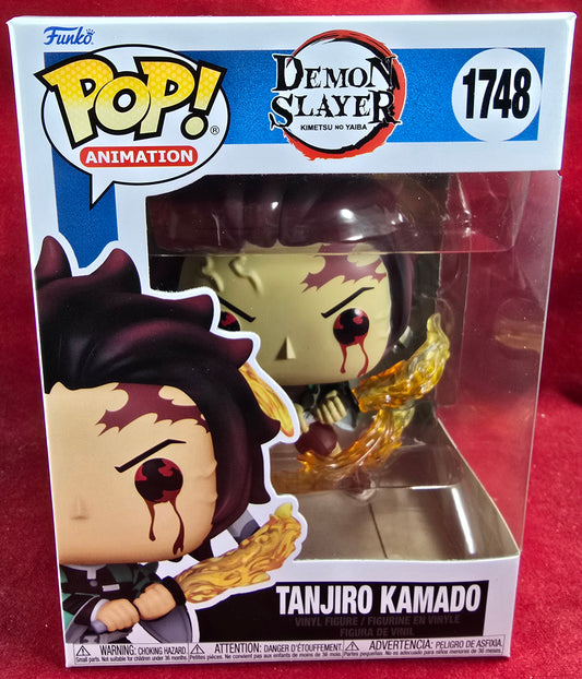Funko POP! Vinyl:  Tanjiro Kamado Funko # 1748 (Nib)
With pop protector