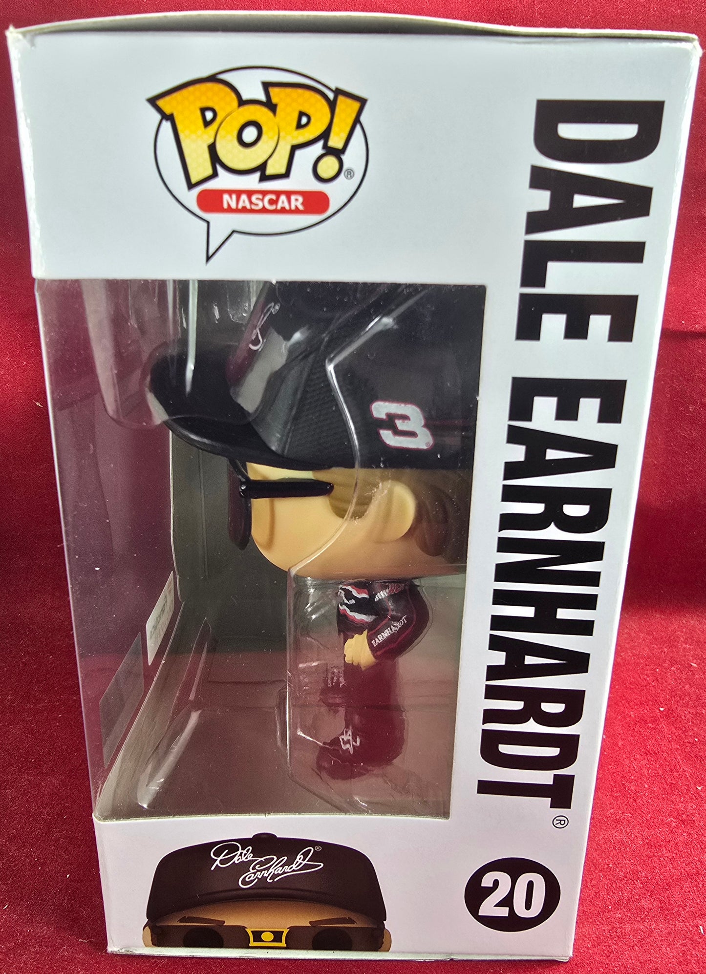 Funko Pop! Vinyl: Dale Earnhardt  Fanatics Exclusive Funko #20 (Nib) 
With pop protector