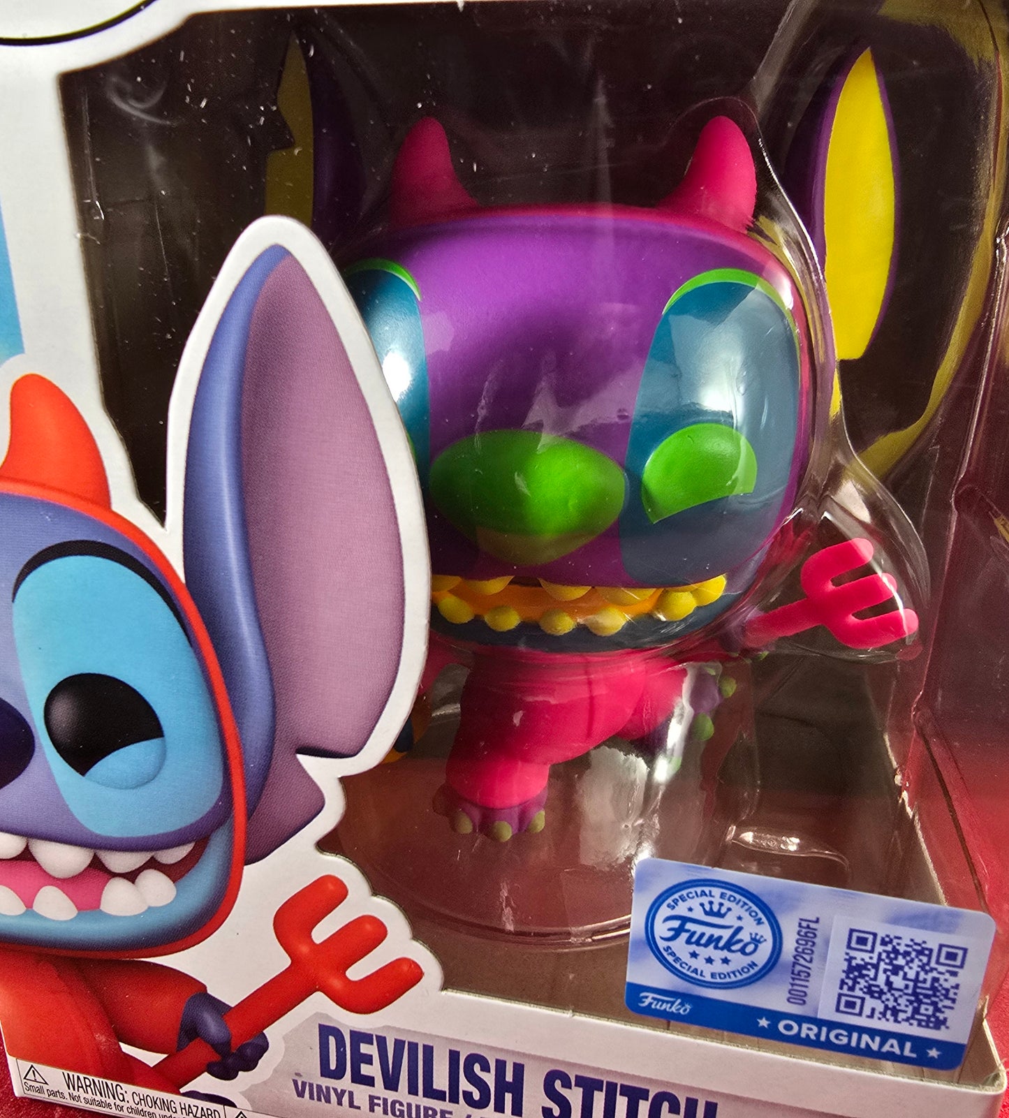 Devilish Stitch Entertainment Earth Exclusive Funko # 1701 (Nib) 
With pop protector