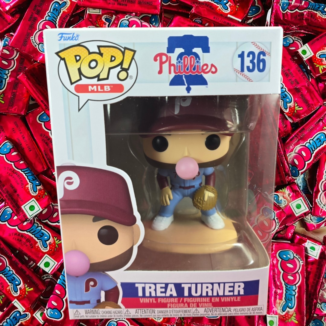 Funko! MLB: Trea Turner # 136 (Nib)
With pop protector