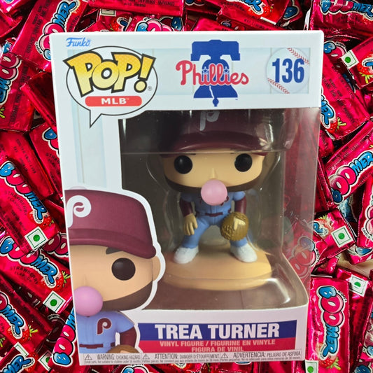 Funko! MLB: Trea Turner # 136 (Nib)
With pop protector