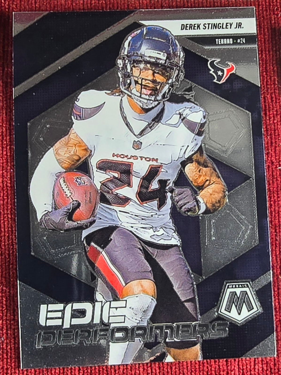 Houston Texans Past And Present Team Football Card Set of 15.