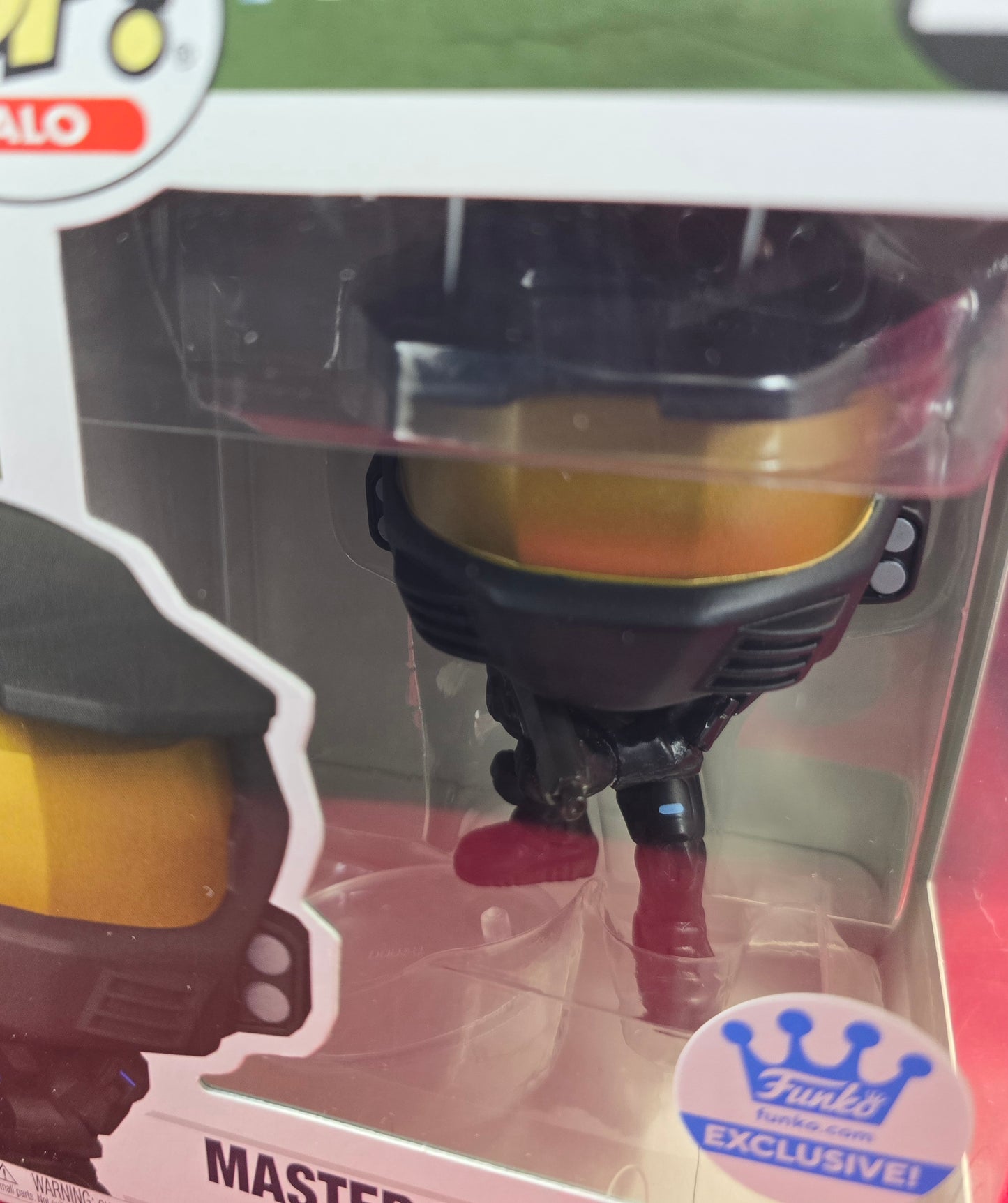Master chief with MA58 rifle funko exclusive # 25 (nib) With pop protector
