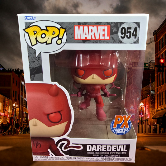 Funko Pop! Vinyl:  Daredevil PX Exclusive #954 (Nip)
With pop protector