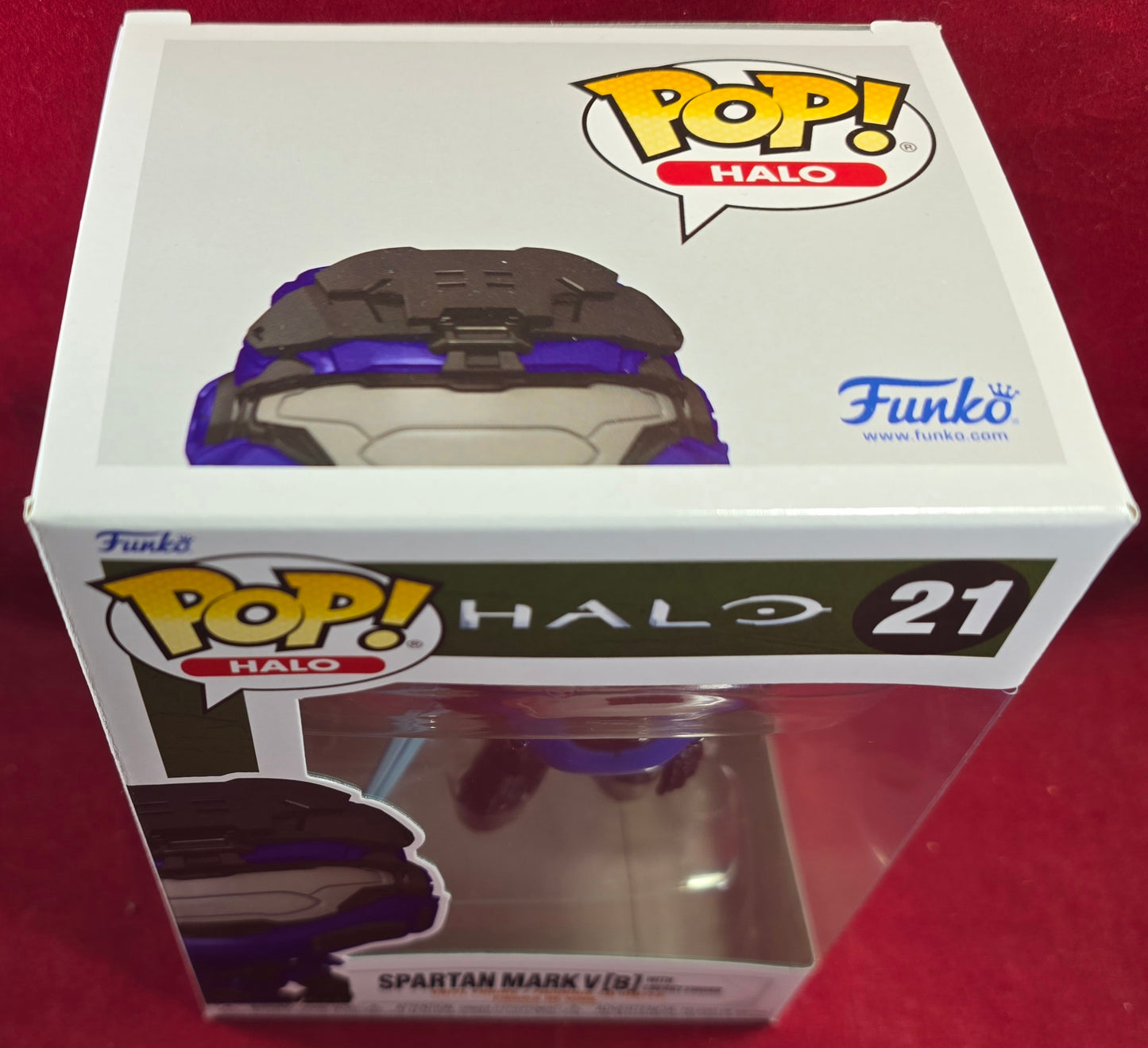 Spartan mark v [b] with energy sword funko # 21 (nib) With pop protector