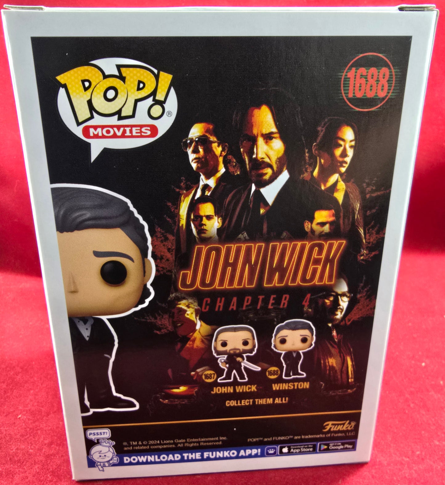 Winston funko # 1688 (nib) With pop protector