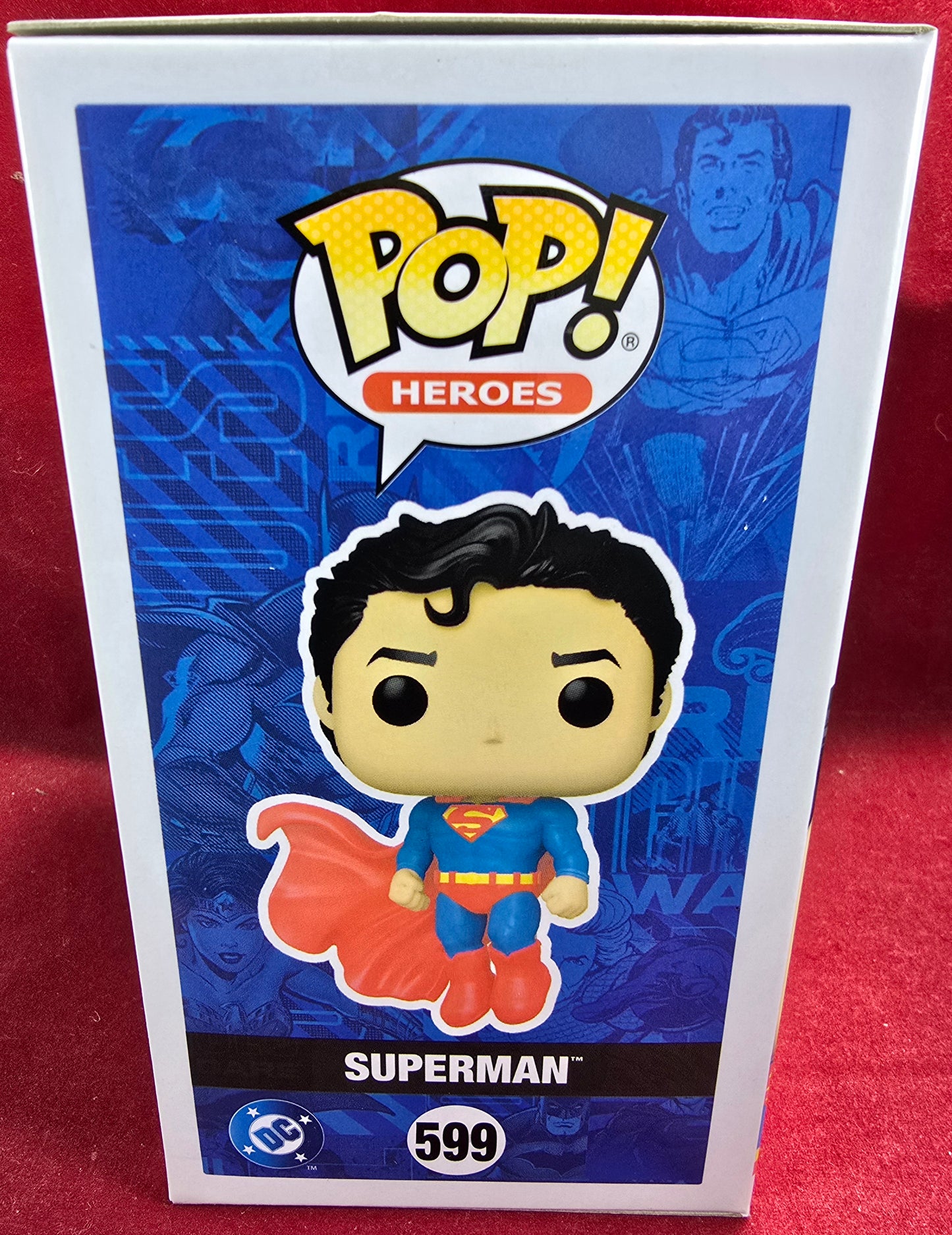 Superman funko # 599 (nib) With pop protector