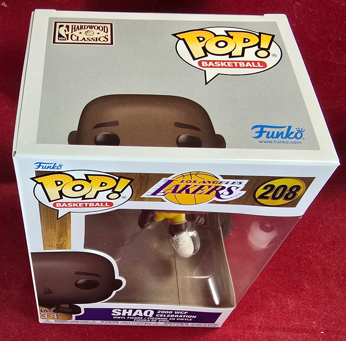 Shaq 2000 WCF Celebration funko # 208 (nib) With pop protector