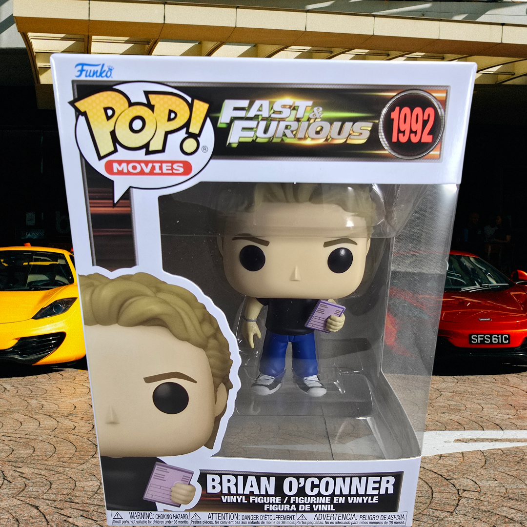 Funko Pop! Vinyl:  Brian O’Conner Funko #1992 (Nib)
With pop protector