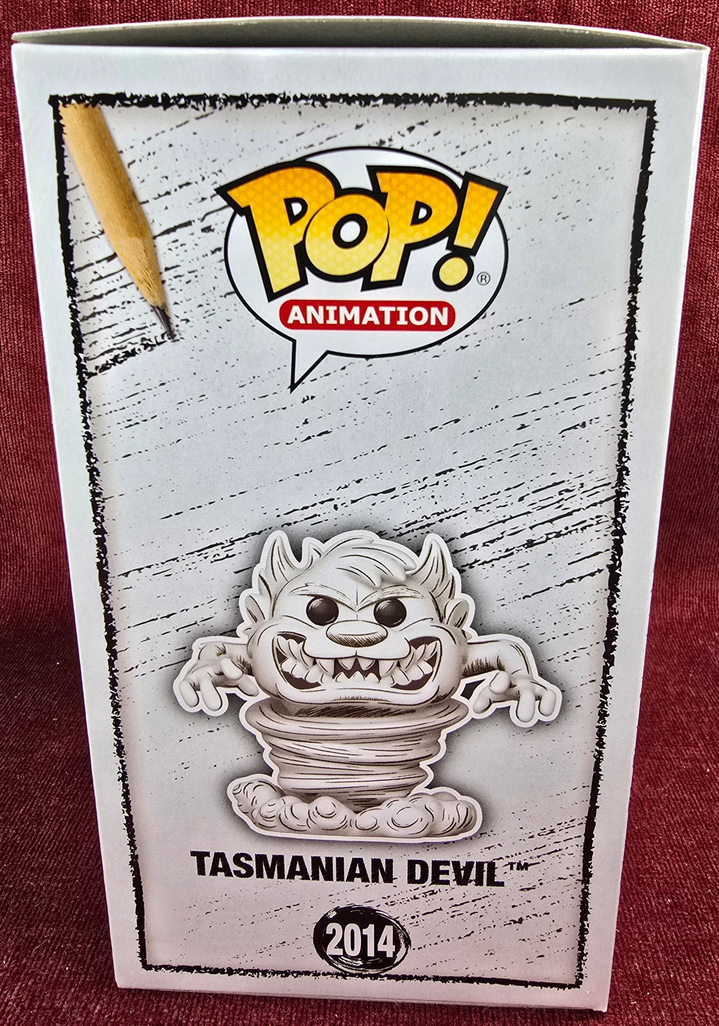 Funko Pop! Vinyl:  Tasmanian Devil # 2014 (Nib)
With pop protector