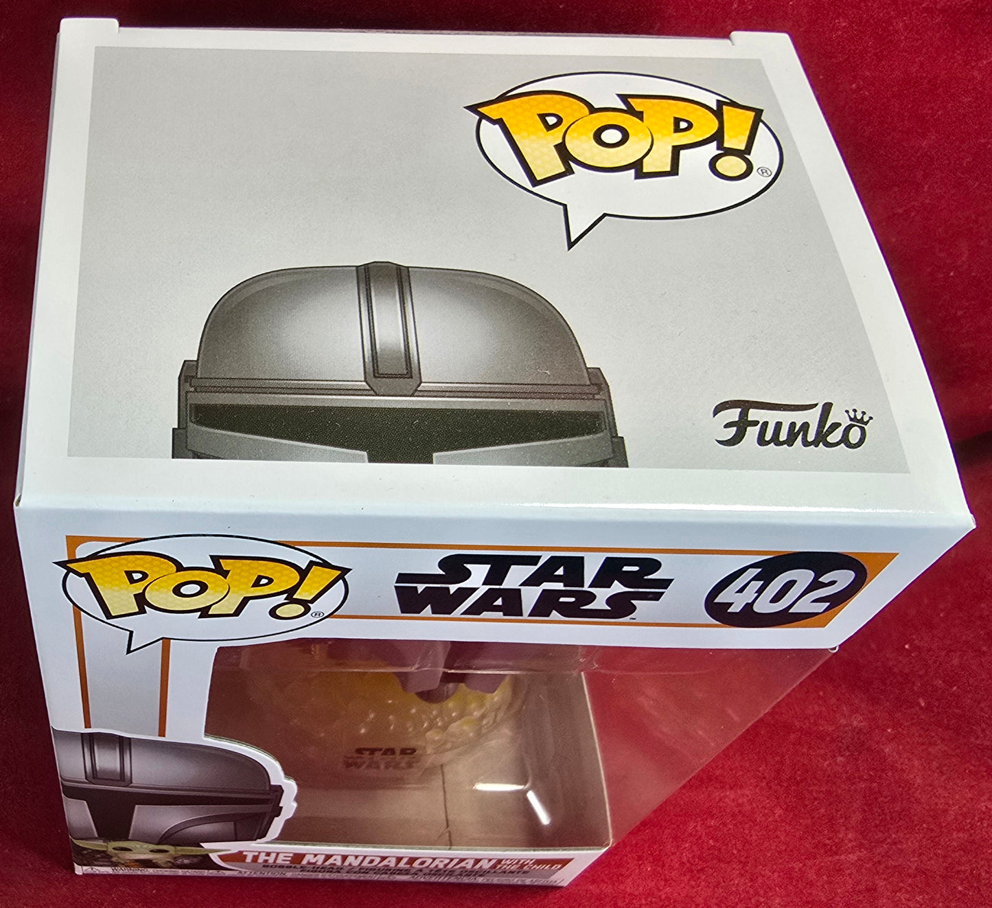 Funko Pop! Vinyl: The Mandalorian with the Child #402 (Nib)
With pop protector