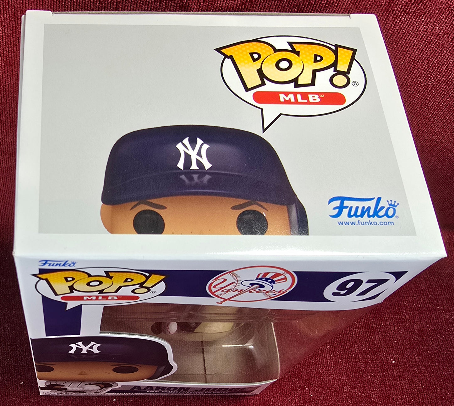 Funko Pop! Vinyl:  Aaron Judge #97 (Nib)
With pop protector
