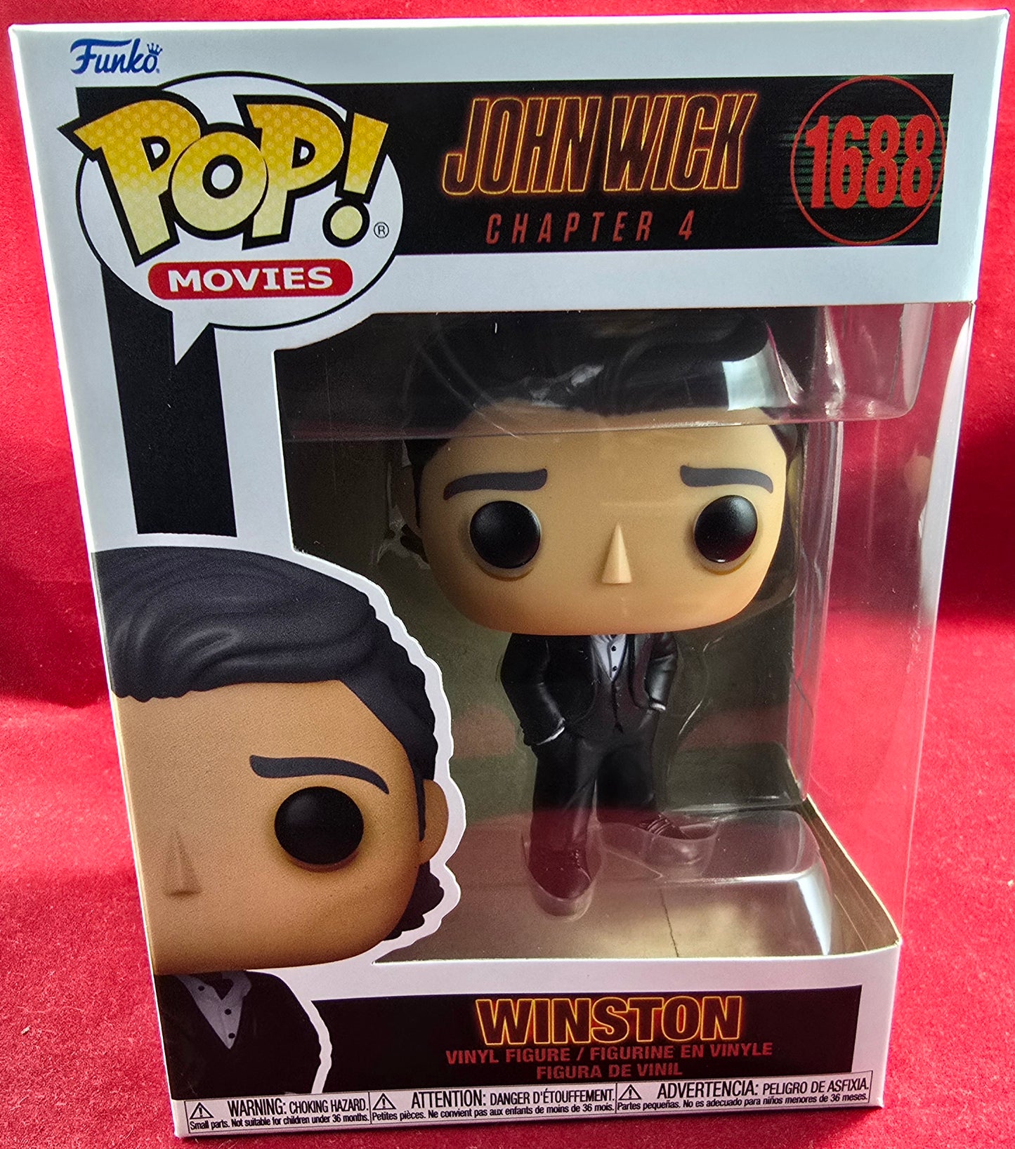 Winston funko # 1688 (nib) With pop protector