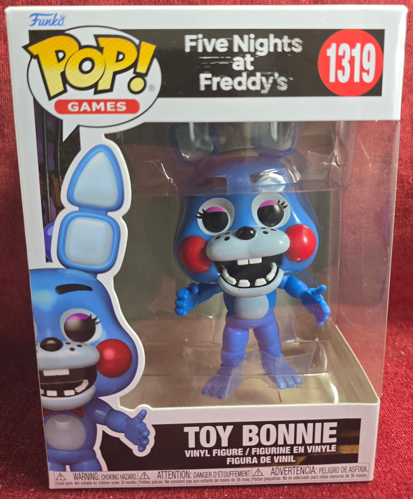 Funko Pop! Games: Toy Bonnie  # 1319 (Nib)
With pop protector