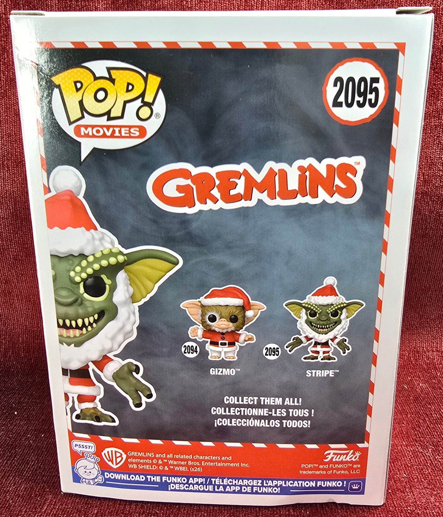 Funko POP! Vinyl: Stripe Funko # 2095 (Nib)
With pop protector