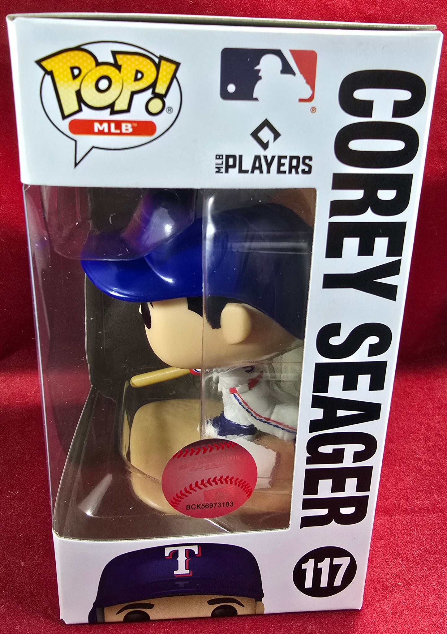 Corey Seager Funko # 117 (Nib)
With pop protector