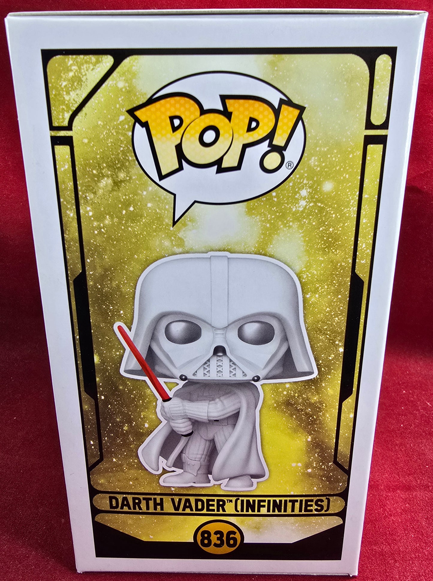 Funko Pop! Vinyl:  Darth Vader Specialty Series # 836 (Nib)
With pop protector