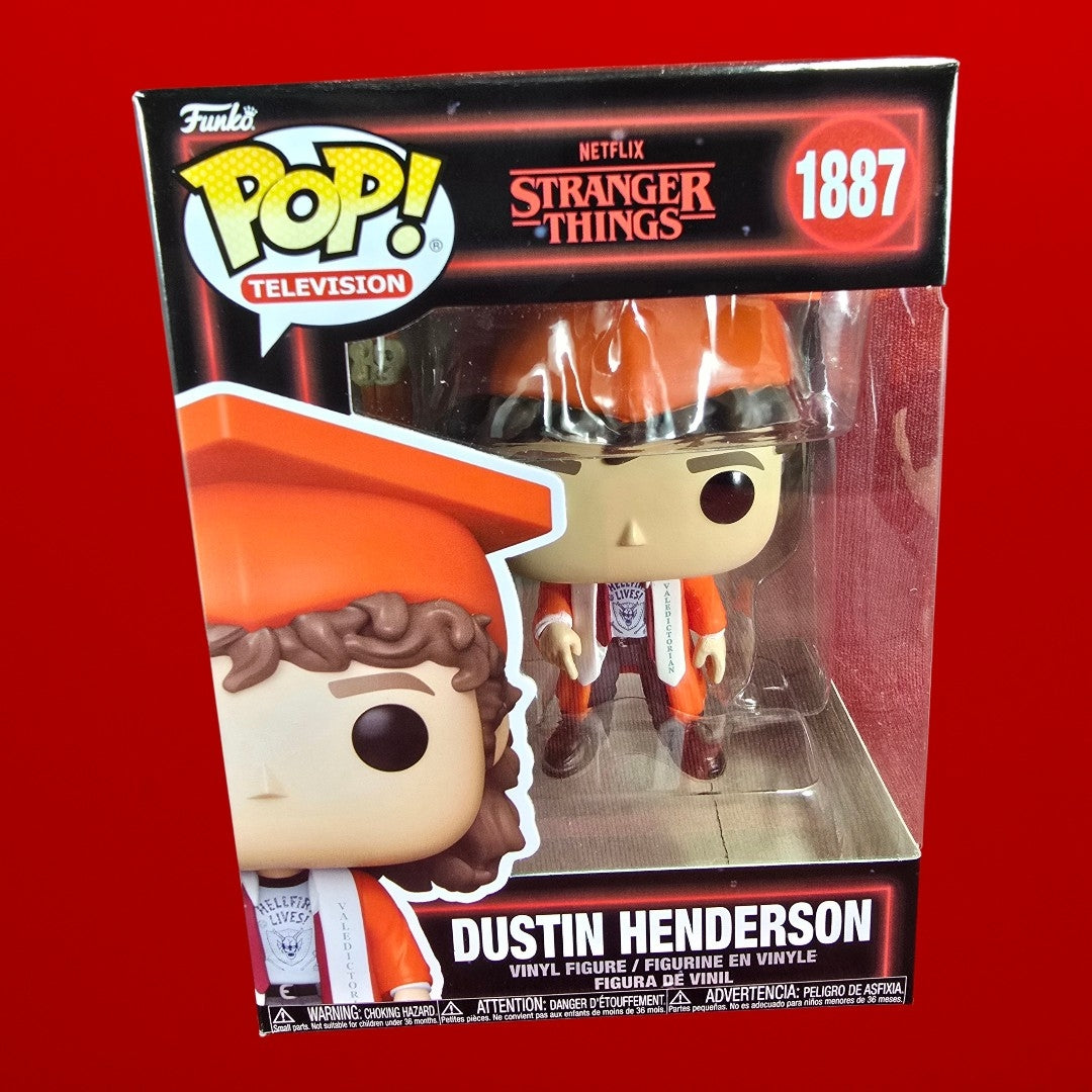 Funko Pop! Vinyl: Dustin Henderson #1887 (Nib)
With pop protector