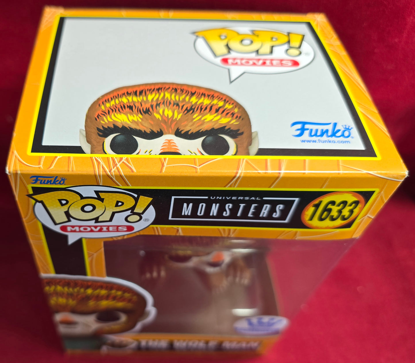 The wolf man funko exclusive # 1633 (nib) With pop protector