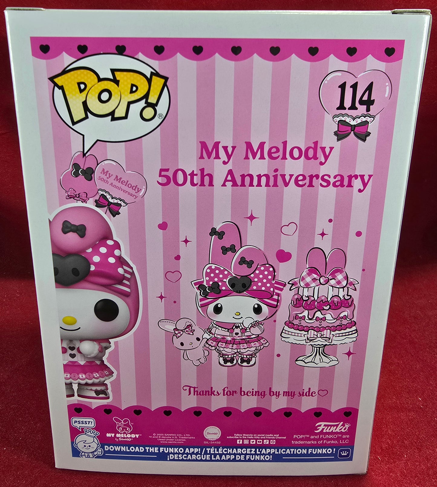My Melody specialty series funko # 114 (nib)With pop protector