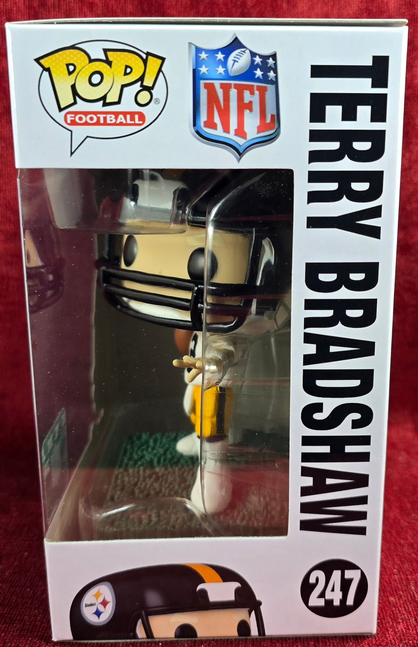 Funko Pop! Football: Terry Bradshaw Funko # 247 (Nib)
With pop protector