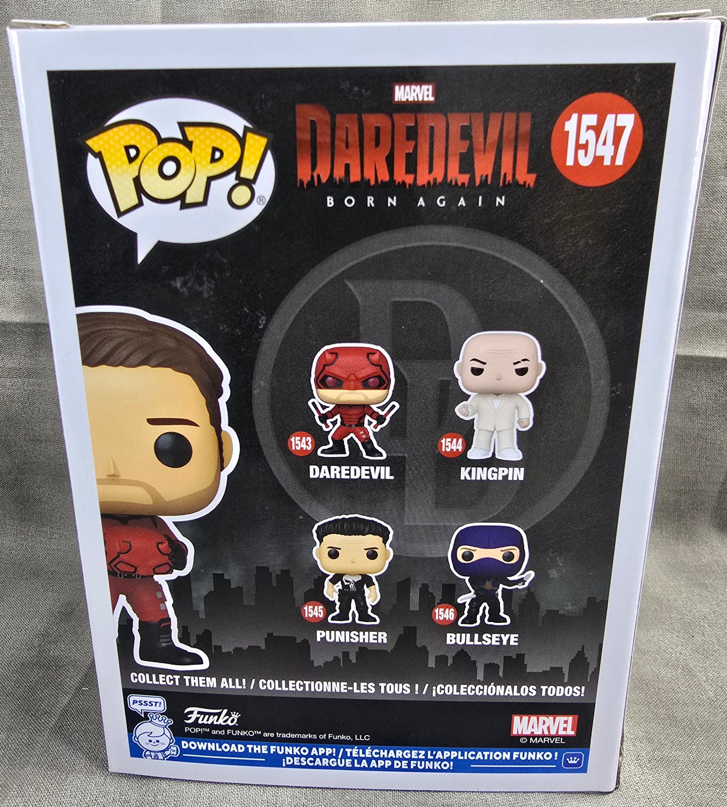 Funko Pop! Vinyl: Daredevil EE Exclusive Funko #1547 (Nib)
With pop protector