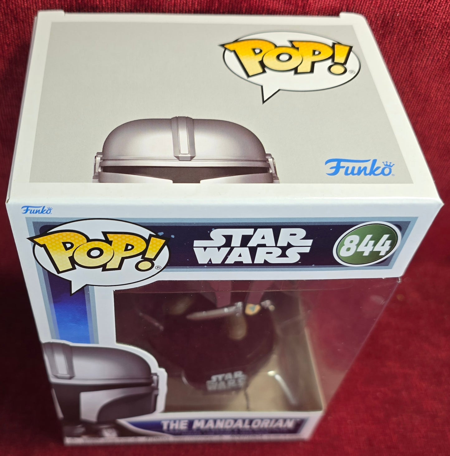 Funko Pop! Star Wars: The Mandalorian Figure # 844 (Nib) 
With pop protector