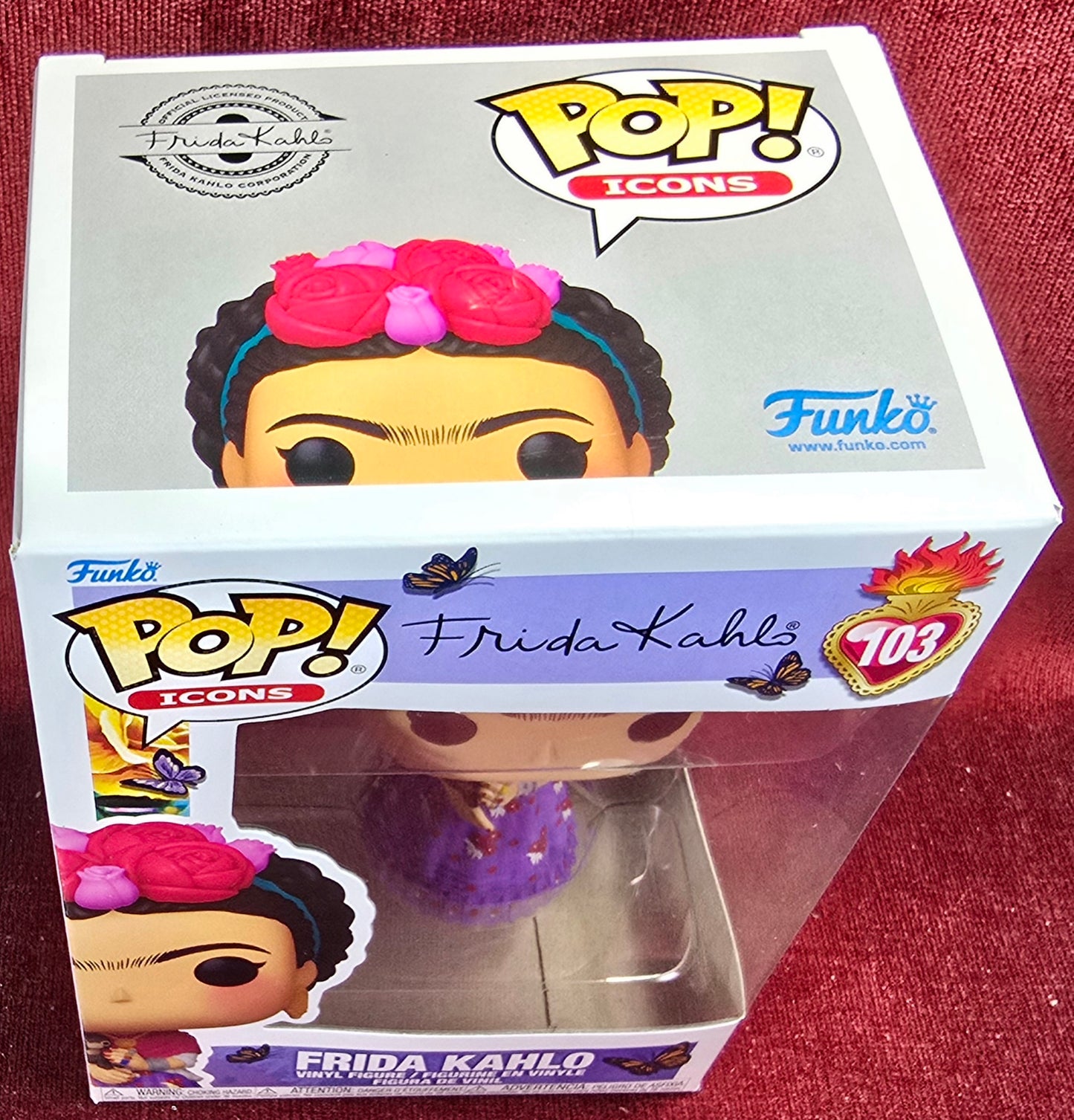 Funko Pop! Vinyl: Frida Khalo # 103 (Nib)
With pop protector