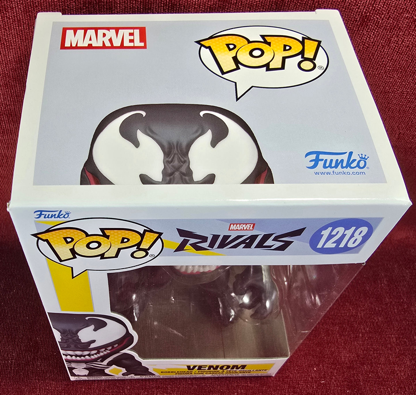 Funko Pop! Vinyl: Venom #1218 (Nib)
With pop protector