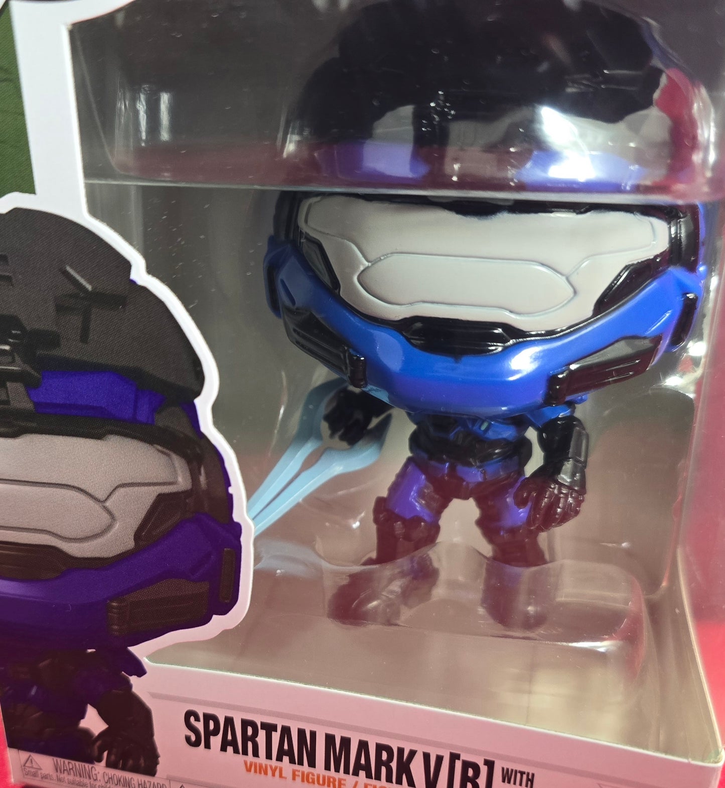 Spartan mark v [b] with energy sword funko # 21 (nib) With pop protector
