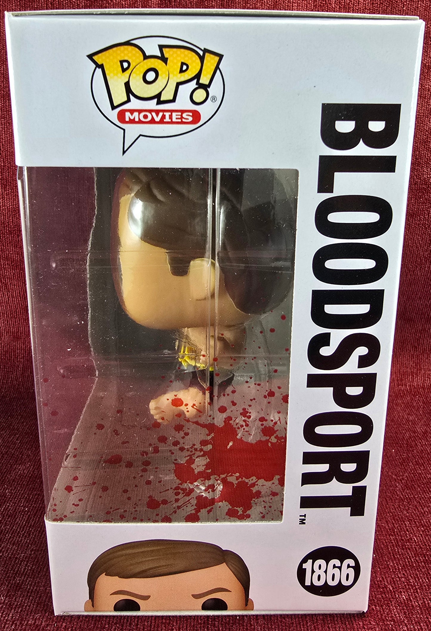 Bloodsport funko # 1866 (nib)
With pop protector