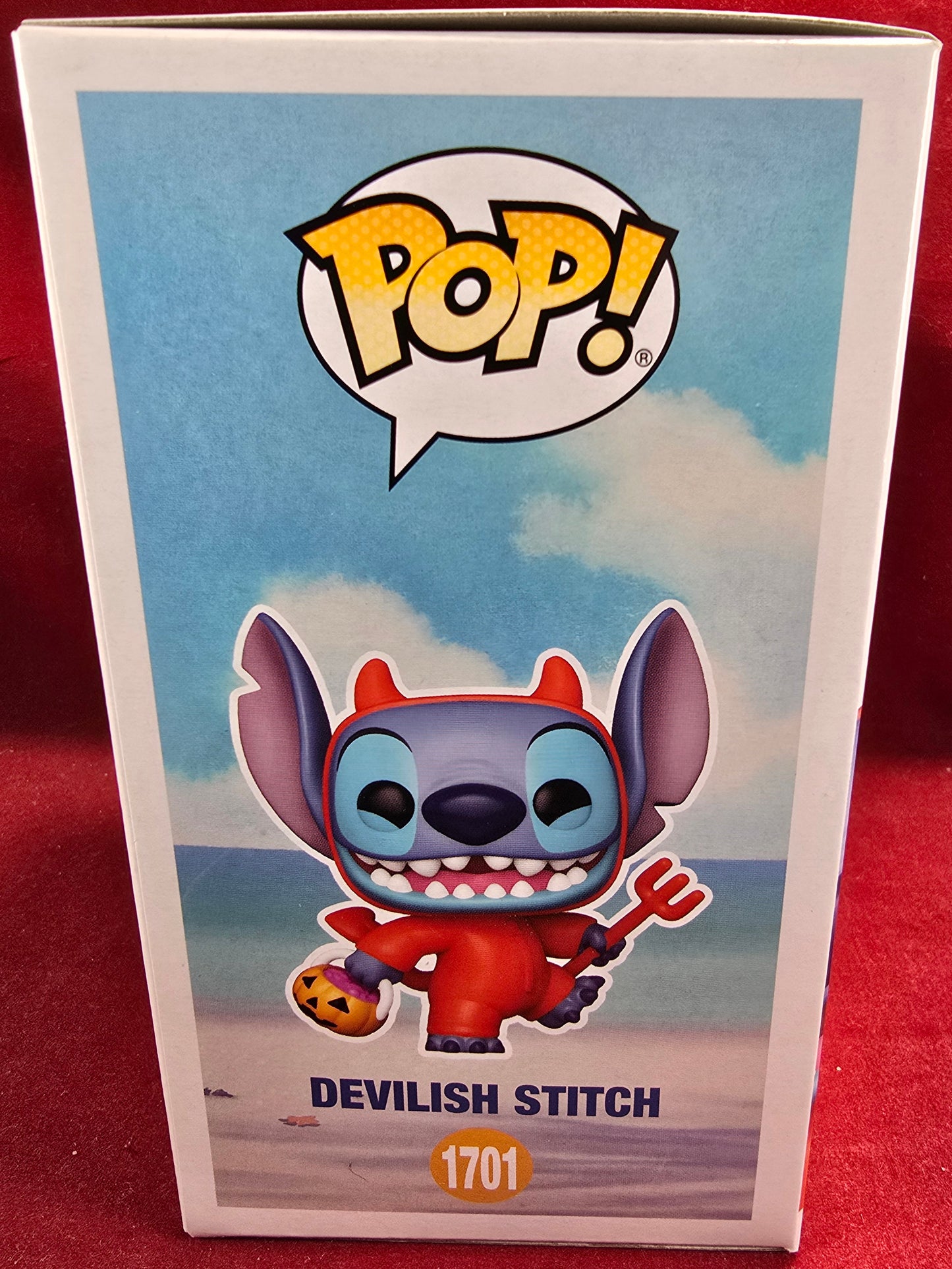 Devilish Stitch Entertainment Earth Exclusive Funko # 1701 (Nib)
With pop protector