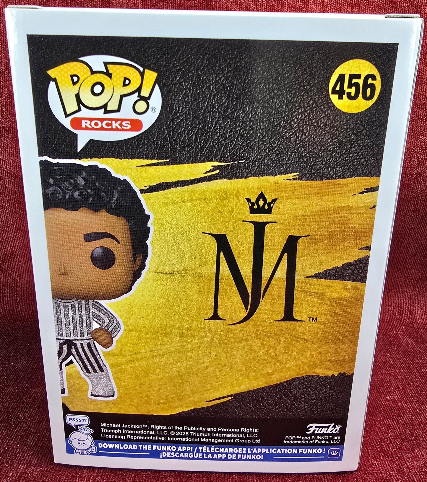 Funko Pop! Vinyl: Michael Jackson # 456 (Nib) 
With pop protector
