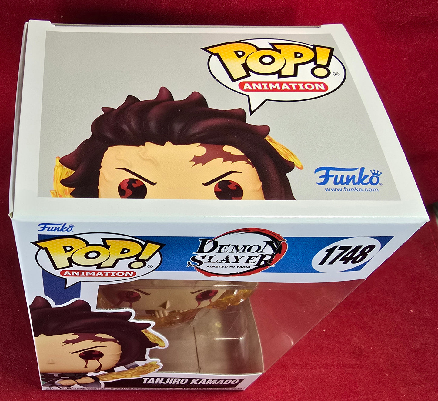 Funko POP! Vinyl:  Tanjiro Kamado Funko # 1748 (Nib)
With pop protector
