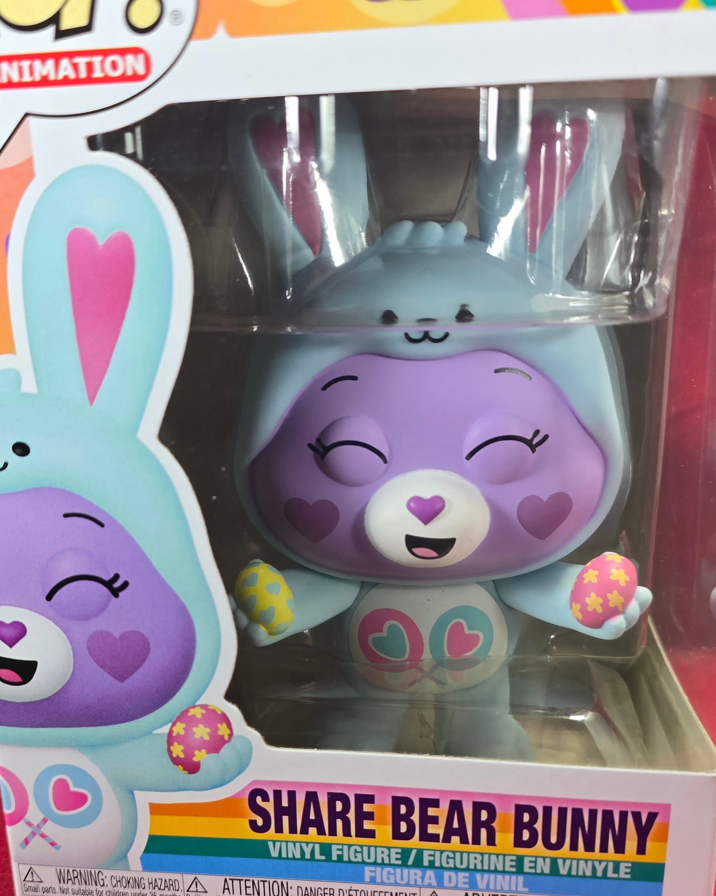 Share Bear Bunny Funko  # 2145 (Nib)
With pop protector