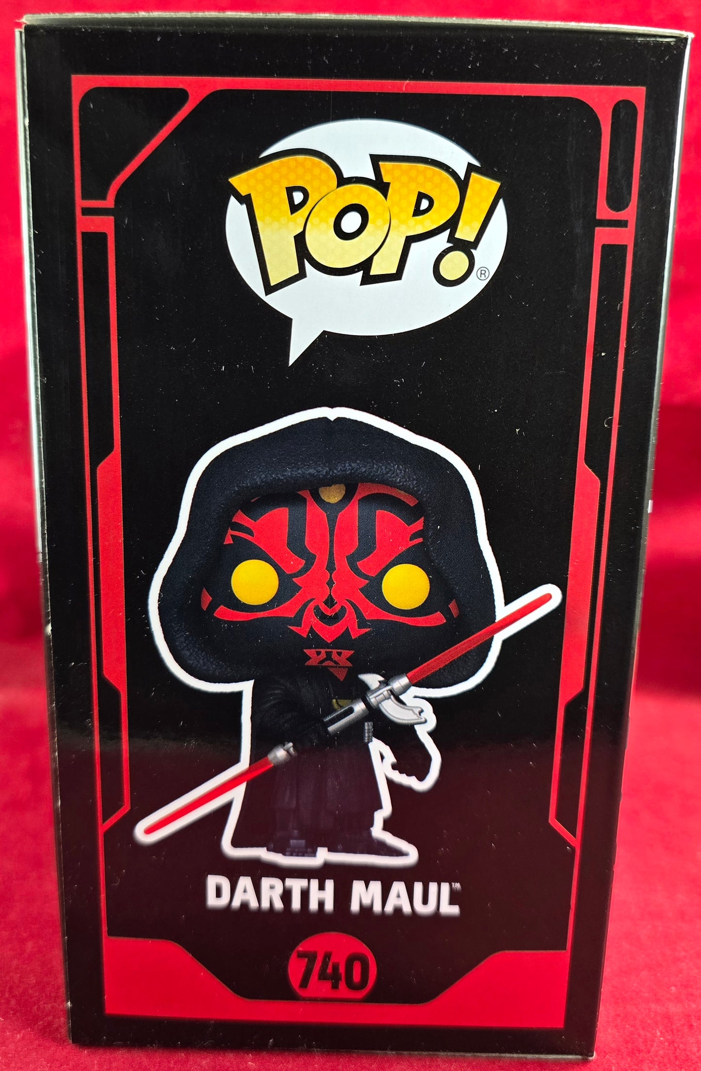 Darth Maul Funko #740 (Nib)
With pop protector