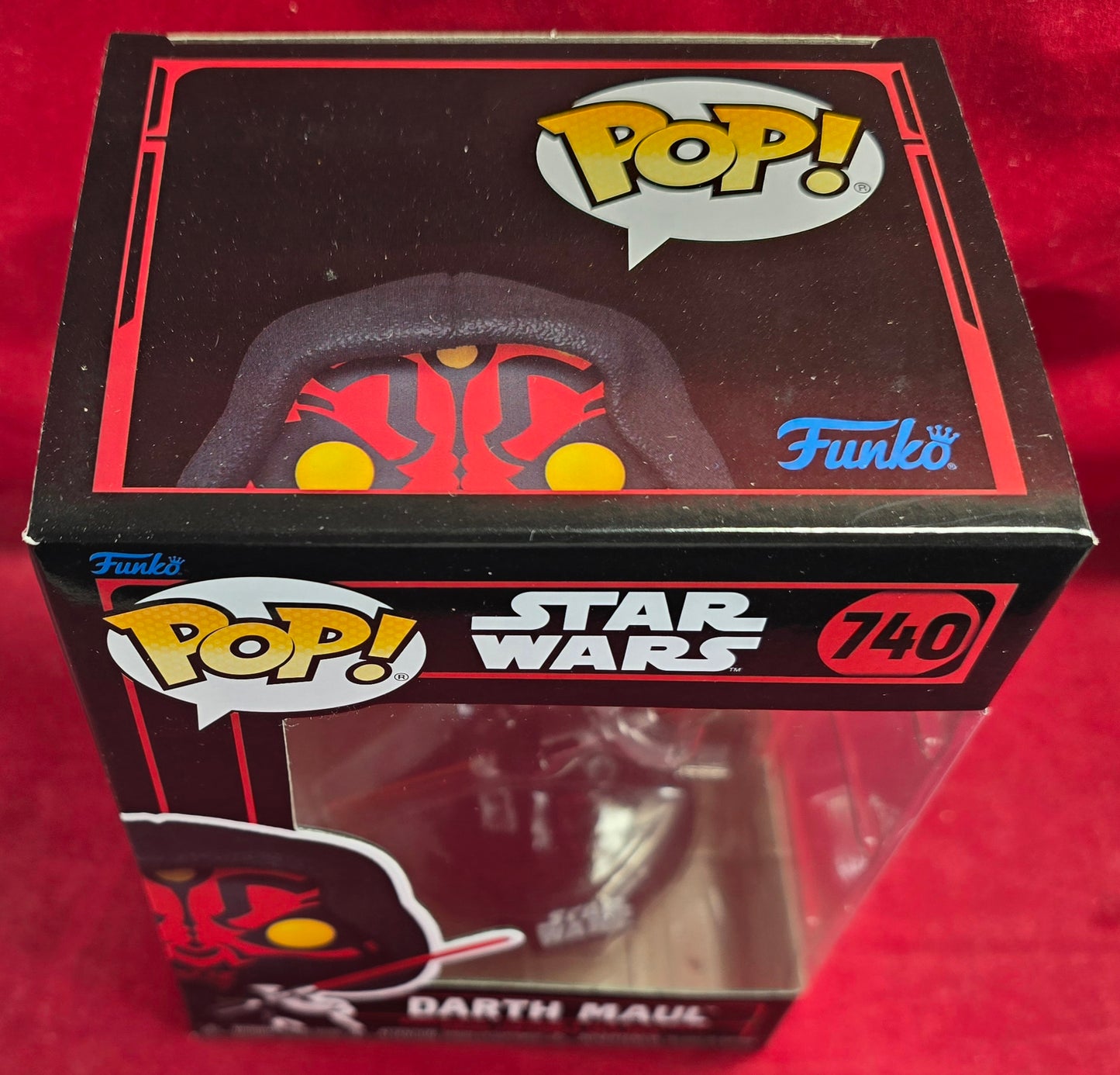 Darth Maul Funko #740 (Nib)
With pop protector