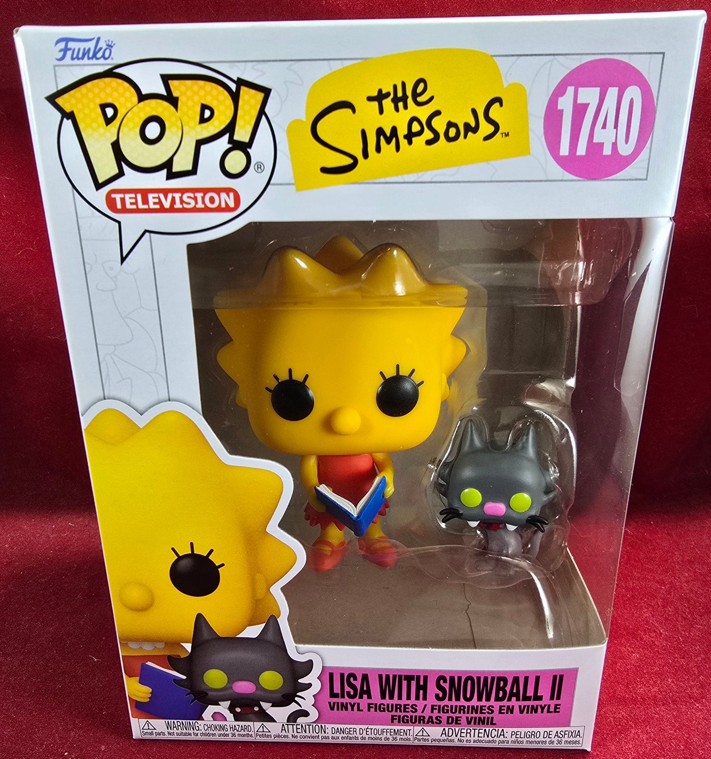 Lisa With Snowball II # 1740 (Nib)
With pop protector