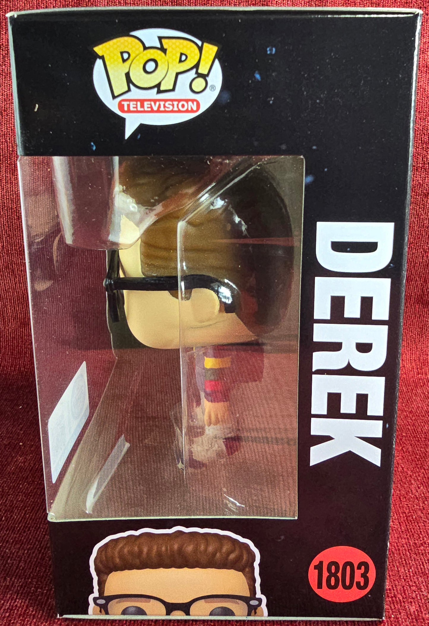 Funko Pop! Vinyl:  Derek Exclusive #1803 (Nib)
With pop protector