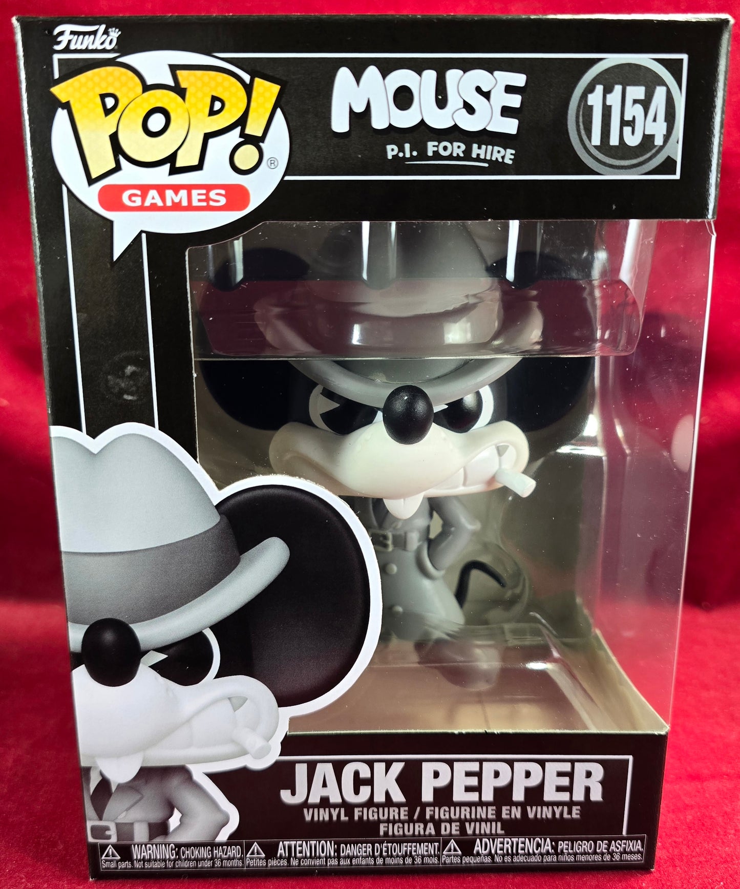 Jack Pepper Funko # 1154 (Nib)
With pop protector