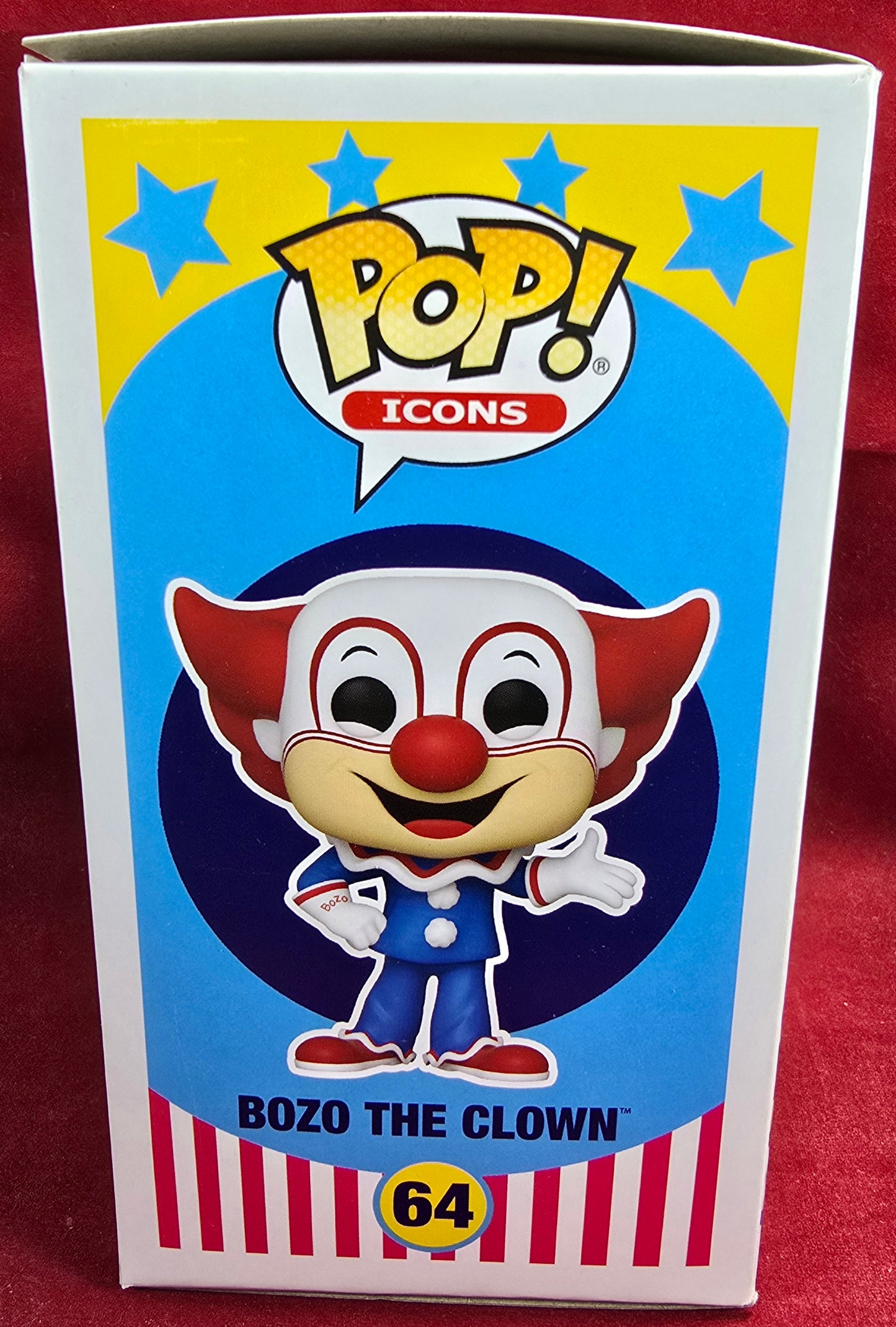 Funko Pop! Vinyl: Bozo the Clown #64 (Nib)
With pop protector