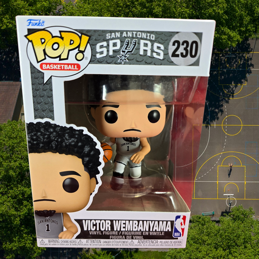 Victor Wembanyama Funko #230 (Nib)
With pop protector